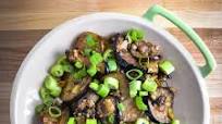 Japanese Eggplant With Ginger & Scallions Japanese Eggplant With Ginger & Scallions