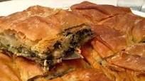 Traditional Greek Spanakopita recipe (spinach pie) with homemade phyllo Traditional Greek Spanakopita recipe (spinach pie) with homemade phyllo