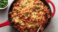 Tex-Mex Beef and Rice Skillet Tex-Mex Beef and Rice Skillet