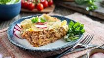 Lasagna with mascarpone cheese Lasagna with mascarpone cheese