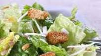 Receta de Caesar salad y su salsa Receta de Caesar salad y su salsa