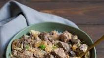 Slow Cooker Beef Stroganoff (Paleo, Dairy-Free, Whole 30) Slow Cooker Beef Stroganoff (Paleo, Dairy-Free, Whole 30)