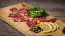 Venison Carpaccio Venison Carpaccio