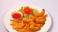 Deep-Fried Prawns With Batter Deep-Fried Prawns With Batter