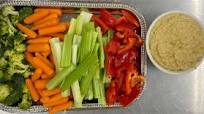 Yogurt Hummus with fresh veggies Yogurt Hummus with fresh veggies