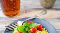 Summer Spaghetti Squash Salad | THM S or FP, Low Carb Summer Spaghetti Squash Salad | THM S or FP, Low Carb