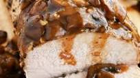 Pork Loin Roast with Mushroom Sauce Pork Loin Roast with Mushroom Sauce
