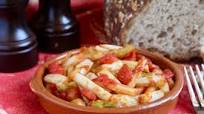 White Asparagus Recipe (Italian Style with Tomatoes) White Asparagus Recipe (Italian Style with Tomatoes)