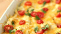 White Chicken Enchilada Casserole Recipe White Chicken Enchilada Casserole Recipe
