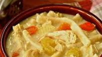 Creamy Chicken Stew with Dumpling Noodles Creamy Chicken Stew with Dumpling Noodles
