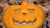 Focaccia Halloween au potimarron Focaccia Halloween au potimarron