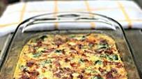 Keto Low-Carb Bacon, Egg, and Spinach Breakfast Casserole Keto Low-Carb Bacon, Egg, and Spinach Breakfast Casserole