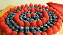 Ellie Krieger's Light Ricotta Cheesecake with Fresh Berries Ellie Krieger's Light Ricotta Cheesecake with Fresh Berries