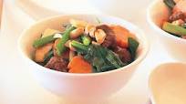 Five spice mock duck with Chinese vegetables Five spice mock duck with Chinese vegetables