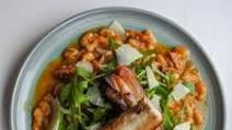 Chorizo Cassoulet with Slow-Roasted Pork Belly Chorizo Cassoulet with Slow-Roasted Pork Belly