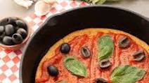 Grain-free, Gluten-free & Vegan Skillet Pizza (Socca) Grain-free, Gluten-free & Vegan Skillet Pizza (Socca)