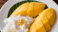 Thai Coconut Sticky Rice with Mango Khao Neow Mamuang Thai Coconut Sticky Rice with Mango Khao Neow Mamuang