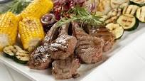 Chuletas de venado con verduras a la barbacoa - Gurmé Chuletas de venado con verduras a la barbacoa - Gurmé