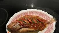 Thai Crispy Fish Topped with Chili Sauce, 'Pla Rad Prik' Thai Crispy Fish Topped with Chili Sauce, 'Pla Rad Prik'