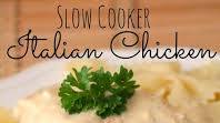 Slow Cooker Italian Chicken Slow Cooker Italian Chicken