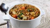Slow Cooker Mediterranean Lentil Stew Slow Cooker Mediterranean Lentil Stew
