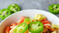 Keto Chicken Enchilada Bowl Keto Chicken Enchilada Bowl