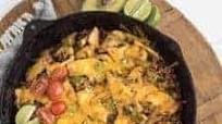 One Pan Chicken Enchilada Casserole One Pan Chicken Enchilada Casserole