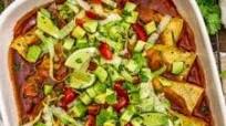 Vegan Enchilada Quesadilla Bake Vegan Enchilada Quesadilla Bake