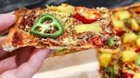 Crispy Thin Chickpea Flour Pizza Crust Crispy Thin Chickpea Flour Pizza Crust