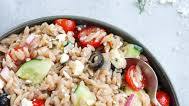Grain Free Greek Orzo Salad Grain Free Greek Orzo Salad