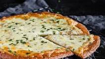 Keto Classic Cheese Garlic Pizza Keto Classic Cheese Garlic Pizza