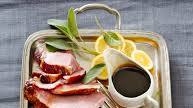 Brown Sugar- and Whiskey- Glazed Ham Brown Sugar- and Whiskey- Glazed Ham