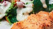 Baked Lemon Butter Salmon Baked Lemon Butter Salmon