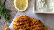 Grilled Chicken Shawarma with Tzatziki Grilled Chicken Shawarma with Tzatziki
