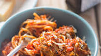 Baked Spaghetti and Meatballs Baked Spaghetti and Meatballs