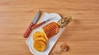 Piña con canela al asador Piña con canela al asador