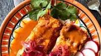 Yucatán-Style BBQ Pork Enchiladas Yucatán-Style BBQ Pork Enchiladas