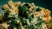 Turkey And Spinach Pasta With White Wine Sauce Recipe Turkey And Spinach Pasta With White Wine Sauce Recipe