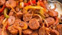Cajun Sausage and Pepper Skillet Cajun Sausage and Pepper Skillet