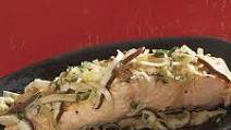 Steamed Salmon with Leeks, Shiitake, and Soy Steamed Salmon with Leeks, Shiitake, and Soy