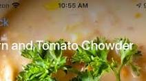Corn & Tomato Chowder Corn & Tomato Chowder