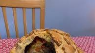 Old English Posh Picnic Raised Chicken and Ham Pie Old English Posh Picnic Raised Chicken and Ham Pie
