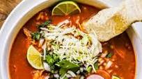 Red Pozole with Chicken Red Pozole with Chicken