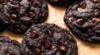 Vegan Double Chocolate Chip Cookies Vegan Double Chocolate Chip Cookies