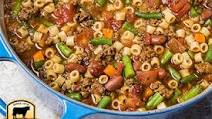 Hearty Beef Minestrone Hearty Beef Minestrone