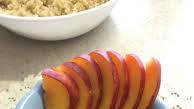 Sweet Quinoa with Nectarines (THM-E, Low Fat, Sugar-free) Sweet Quinoa with Nectarines (THM-E, Low Fat, Sugar-free)