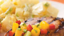 Mango-Lime Pork Chops Mango-Lime Pork Chops