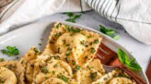 Herbed Three Cheese Homemade Ravioli Herbed Three Cheese Homemade Ravioli