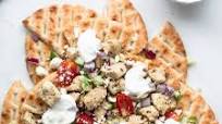 Loaded Greek Chicken Nachos Loaded Greek Chicken Nachos