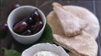 Pitas with Tzatziki Pitas with Tzatziki